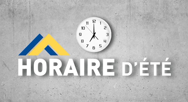 Changement d'horaire - 2 mars